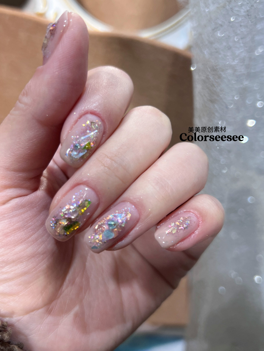美美原创春日美甲素材组合爆闪小众不撞款款指甲夏席梦中影套装,彩妆/香水/美妆工具,穿戴甲/甲片,淘宝优惠券,粉丝福利购,淘宝优惠卷