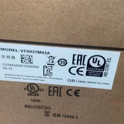 台达变频器 VFD037M43A 37KW 380V VFD-M系列 DELTA三相电机马达