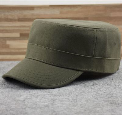 精品欧版平顶帽户外休闲风大头围