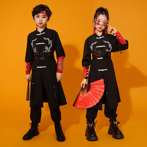 六一爵士舞演出服中国风