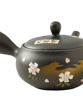 MinoYaki常滑烧富仙彩绘茶壶
