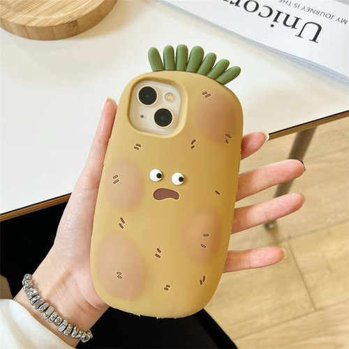 苹果iPhone17可爱防摔手机壳土豆