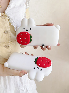 米菲兔适用苹果iPhone17手机壳ins风苹果16卡通兔子15硅胶14保护套13可爱创意15promax保护套17proamx防摔女