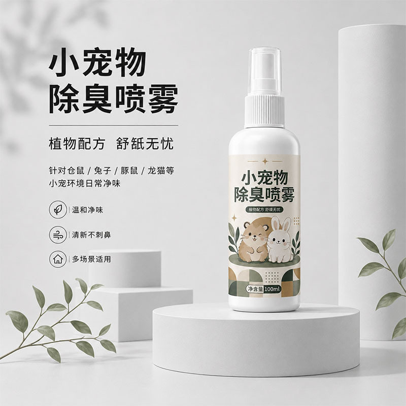 宠物除臭喷雾通用祛味除臭剂猫狗螨虫生物酶分解剂除异味去除尿味