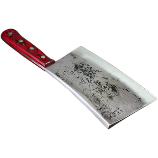 铁匠世家手工锻打不锈钢斩骨刀屠宰专用砍骨刀加厚商用剁骨刀