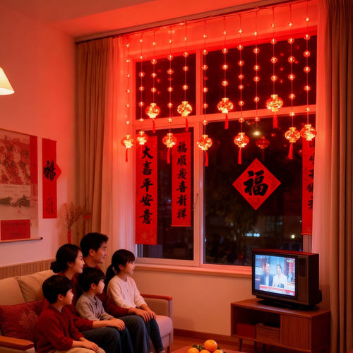 【省电续航久】26新款红灯笼灯串