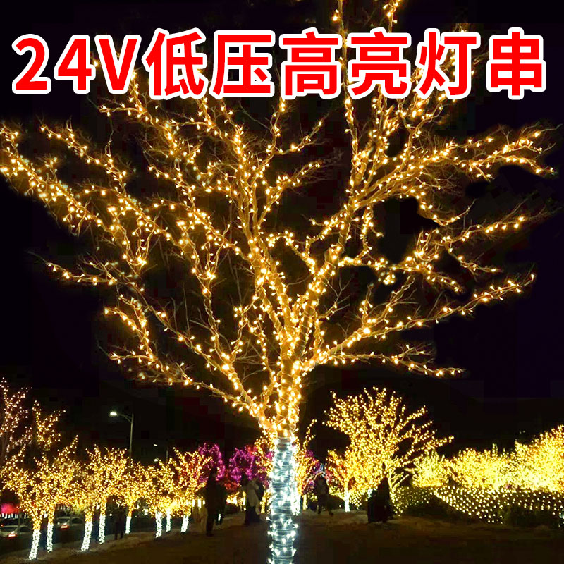 钱康24V户外安全装饰防工程彩灯