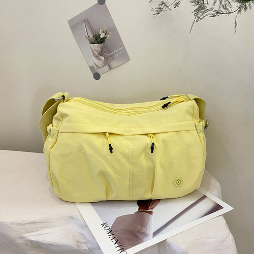 捷朗仕新款尼龙布女士斜挎包女包防泼水斜跨包包轻便单肩多层挎包