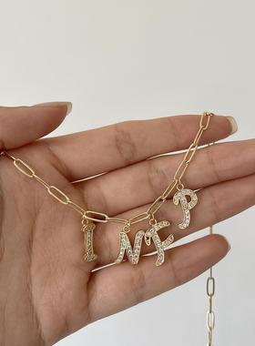 Ojala原创设计mbti16人格项链创意礼物ins风博主同款个性高级感