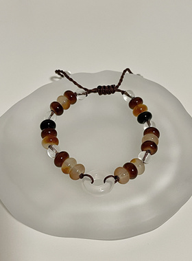 新中式小众复古手串民族风高级感饰品女生礼物