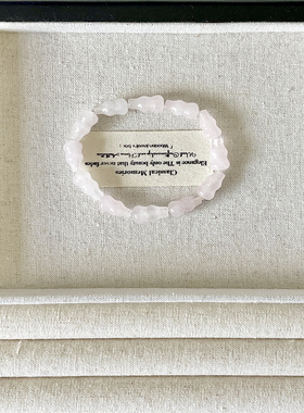 福禄｜Ojala原创设计天然粉晶葫芦好运手链串珠文玩饰品礼物