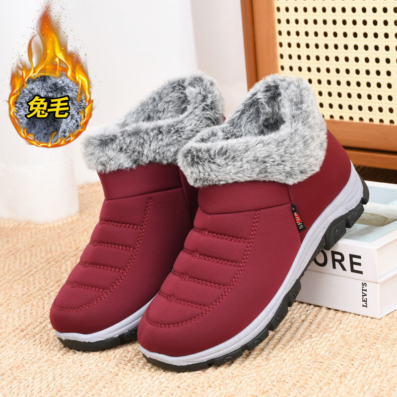 冬季老北京布鞋加厚时尚加绒