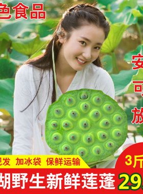莲蓬新鲜莲子米嫩甜孕妇水果