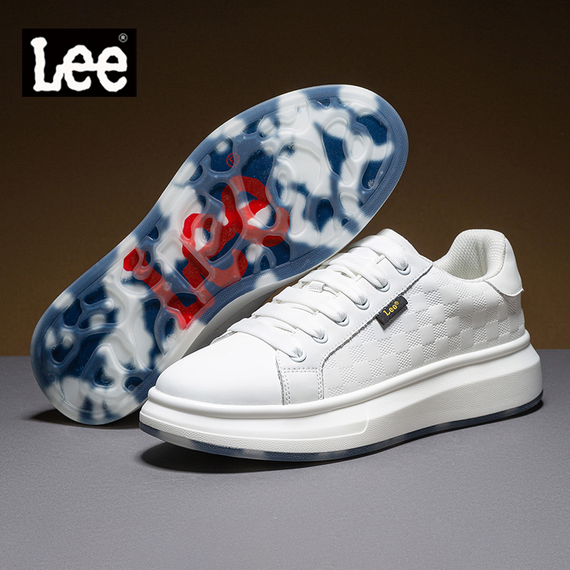 Lee官方旗舰店小白鞋情侣板鞋男