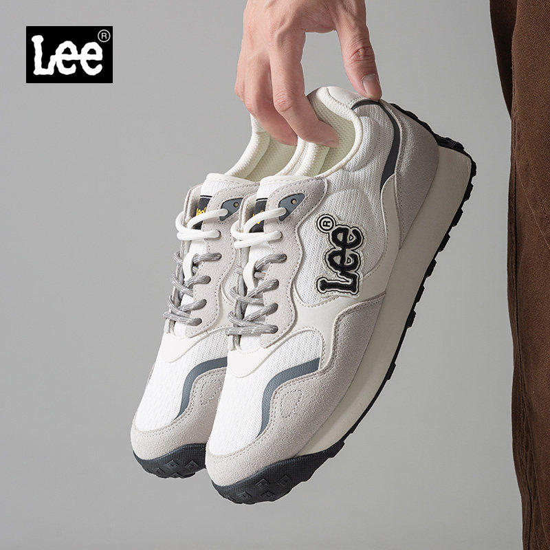 Lee官方男士休闲鞋软底透气运动男鞋2026春季新款增高复古跑步鞋,流行男鞋,休闲板鞋,淘宝优惠券,粉丝福利购,淘宝优惠卷
