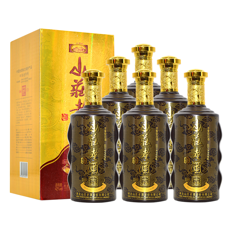 2017年山庄老酒42度浓香型6瓶装