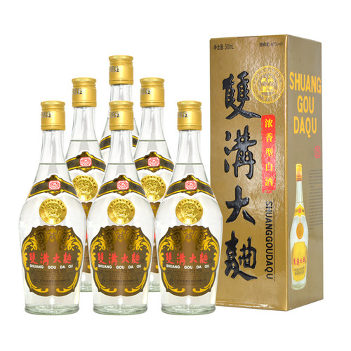 双沟大曲老名玻酒46度浓香型白酒