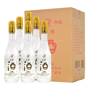 金鸡牌五粮酒窖龄20 39度浓香型白酒整箱6瓶装粮食酒鸡泽县酒厂酒
