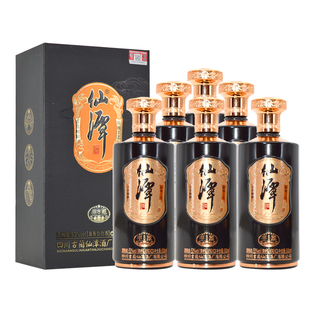 四川古蔺仙潭酒丰藏8 53度酱香型白酒礼盒装婚宴请礼品酒粮食酒