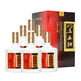 黑土地酒5珍酿42度浓香型白酒整箱450ml*6瓶礼盒装特产礼品纯粮酒