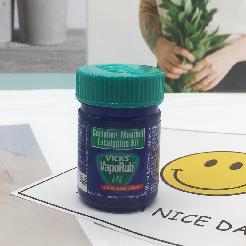 泰国原装正品 VICKS VapoRub薄荷膏通鼻大人小孩宝宝适用用 25克-封面