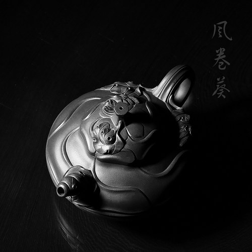 和泥有缘宜兴紫砂壶全手工原矿底槽清 风卷葵泡茶壶紫砂茶具 - 封面