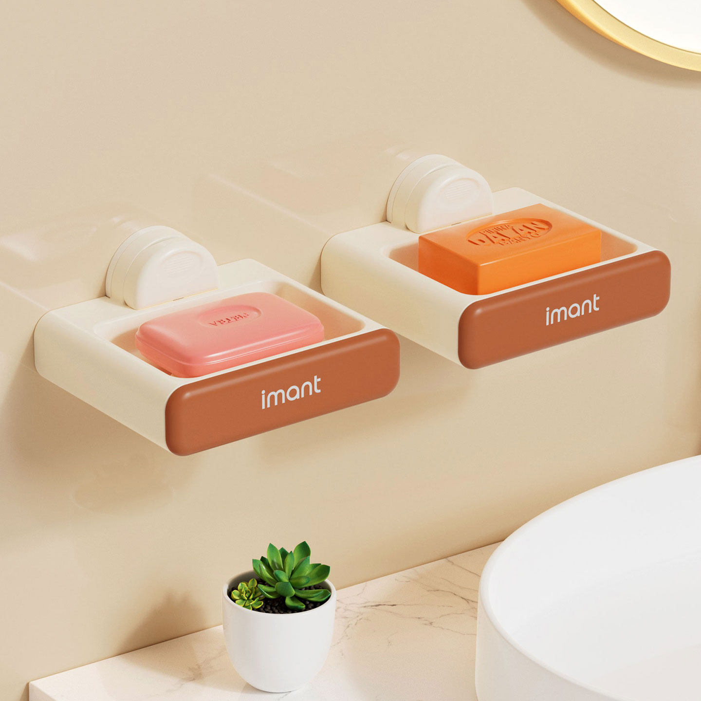 香皂盒2025新款沥水吸盘式肥皂盒子卫生间免打孔置物架洗衣皂托