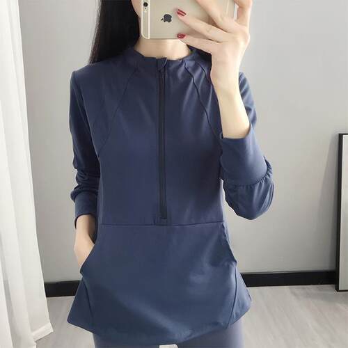 大码宽松户外跑步运动速干衣女春