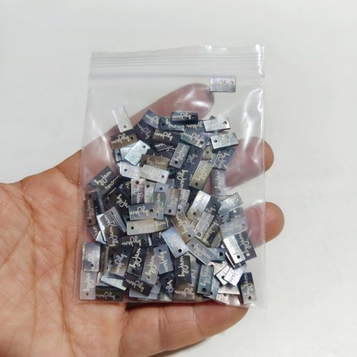 5*10mm天然黑蝶贝长方片字母黑贝方块diy饰品耳环材料配件