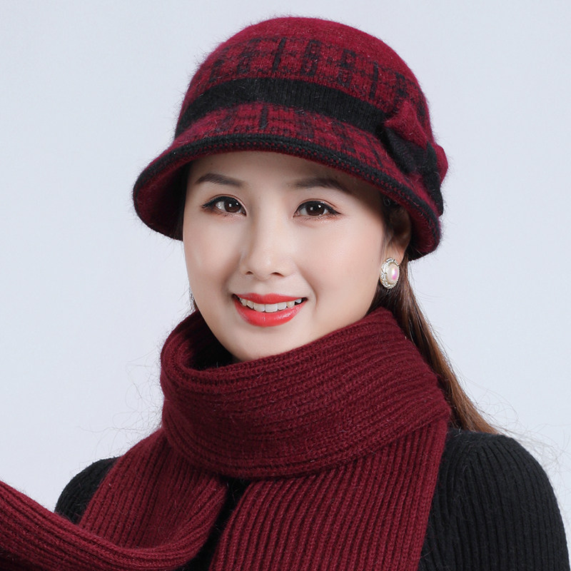 中老年人帽子女士秋冬妈妈毛线帽老年冬季保暖奶奶帽老人老太太帽,服饰配件/皮带/帽子/围巾,帽子,淘宝优惠券,粉丝福利购,淘宝优惠卷