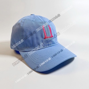 权志龙GD首尔演唱会同款人形U字母刺绣鸭舌帽跳舞男女帽子周边潮