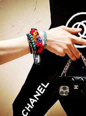 gd权志龙绿松石波西米亚风格串珠