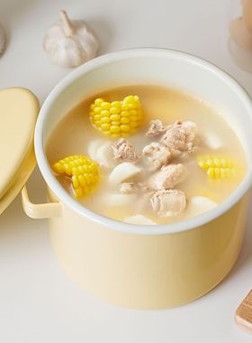 搪瓷汤锅高锅家用电磁炉专用2025新款双耳平底珐琅加厚加深卤肉桶