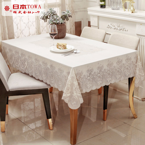 日本进口pvc桌布防水桌布长方形