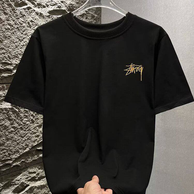 ins潮牌美式刺绣夏季光明之眼T恤上衣重磅纯棉短袖潮流高街