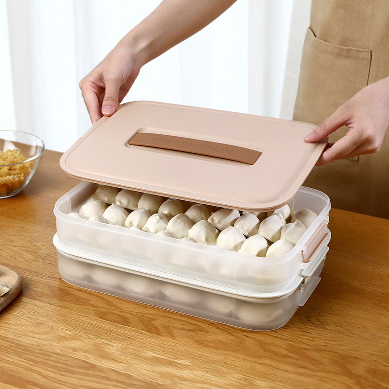 凤全速冻手提冰箱可叠加保鲜盒