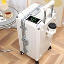 铝框大容量五轮拉杆箱30寸男女行李箱刹车万向轮密码 旅行托运箱子