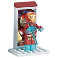Iron Man MK46+Background Display Stand