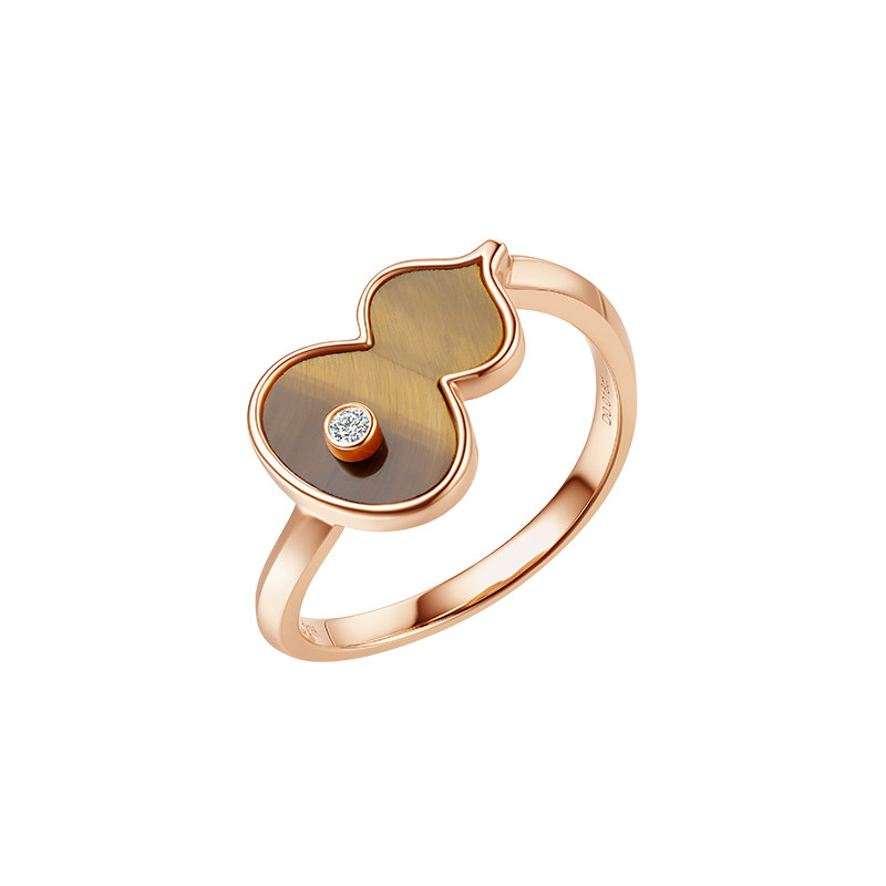 CC卡美珠宝东方幸趣系列 岱川18K金钻石戒指女款高级珠宝