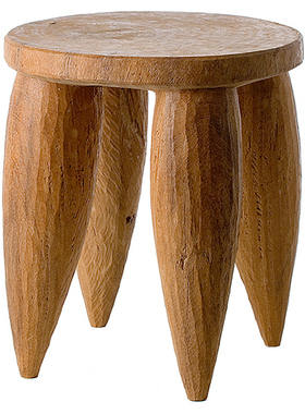荷兰Pols Potten Senofo Stool 手工木雕凳子