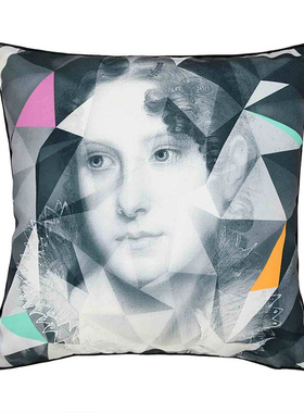 英国Mineheart Lady Grey Cushion 夫人抱枕靠垫2种质地