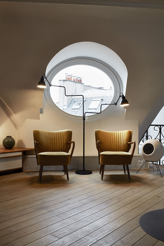 法国DCW Editions N° 411 Double Floor lamp 可动落地灯