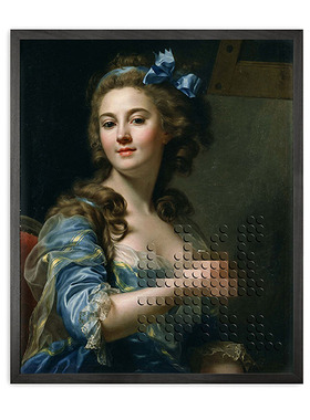 英国Mineheart Blocked -2 Canvas 打码装饰画