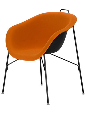 意大利Eumenes 扶手椅子黑色橙黄色Eu/phoria Woodstock 创意设计