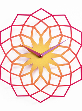 意大利Progetti挂钟Skallop时钟表家居创意设计进口欧式