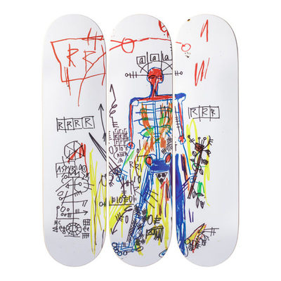 比利时The Skateroom 装饰滑板 Basquiat 巴斯奎特 Robot