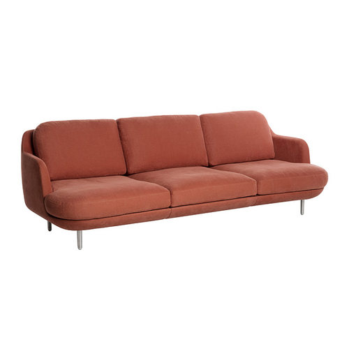 丹麦Fritz Hansen 三人沙发 Lune Straight sofa 创意设计进口