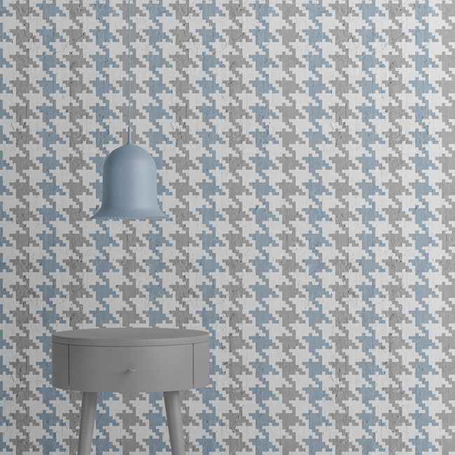 英国Mineheart Pied De Poule wallpaper 千鸟格壁纸 多色