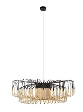 法国Forestier Bamboo Up & Down PendantXXL竹编吊灯双层XXL号
