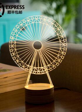 以色列STUDIO CHEHA BULBING装饰台灯 小夜灯 3D立体气氛灯 摩天